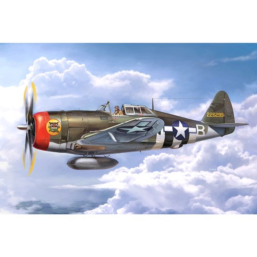 Trumpeter 02427 47d - trumpeter, p-47d