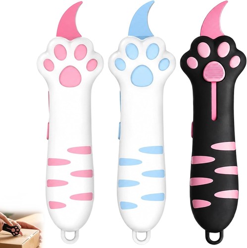 Cat paw box cutter pack - box, cutter,