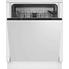 Beko DIN15X20 Fully Integrated 60cm Full Size Dishwasher, 13 Place Settings