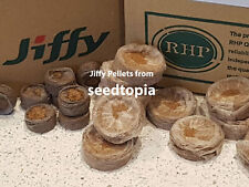 Jiffy 7 41mm Pellets - Peat Based Growing Media - Seed Starter Propagation Pl...