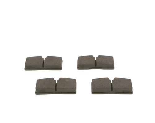 Front rear brake pad - pad, set