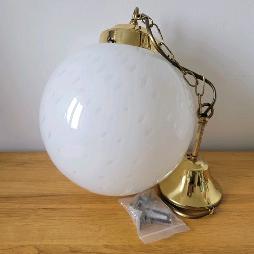 Vintage opaline globe - opaline,