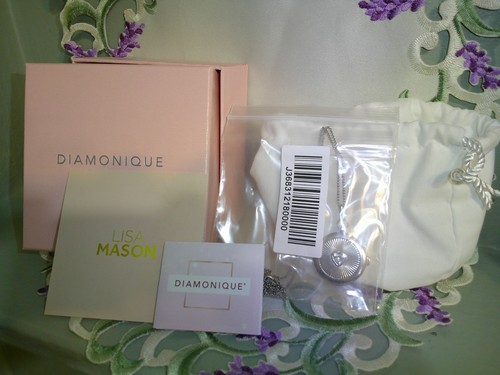 Qvc diamonique lisa mason - x,