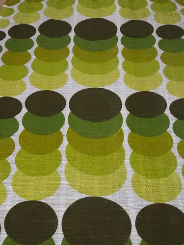 Vintage fabric curtains - vintage,