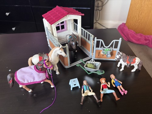 Schleich horse stable - stable, set