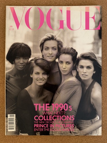 Vogue magazine supermodel - uk,
