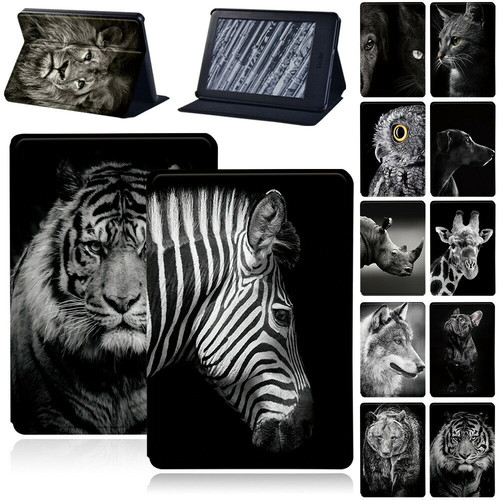 Print leather tablet cover - print,