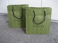 GUCCI GIFT PAPER BAG x1 - H24cm x W22cm x D10cm - NEW