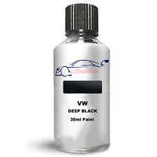 VW DEEP BLACK LC9X TOUCH UP KIT BOTTLE BRUSH REPAIR PAINT PASSAT POLO BEETLE