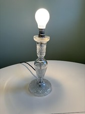 Vintage Mid Century Cut Glass