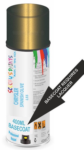 Basecoat aerosol for - for, chrysler