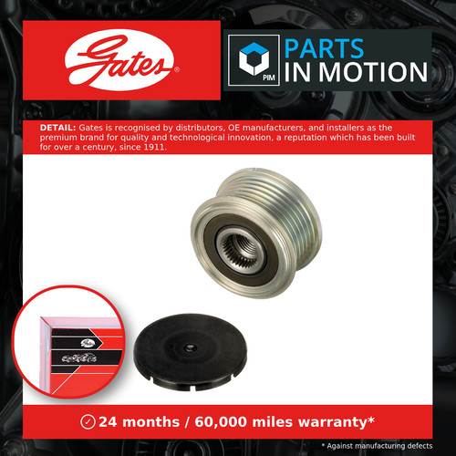 Overrunning alternator pulley - overrunning,