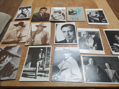 Film star postcards - star, modern.