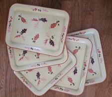 Vintage Mid-Cent Metal TV/Serv