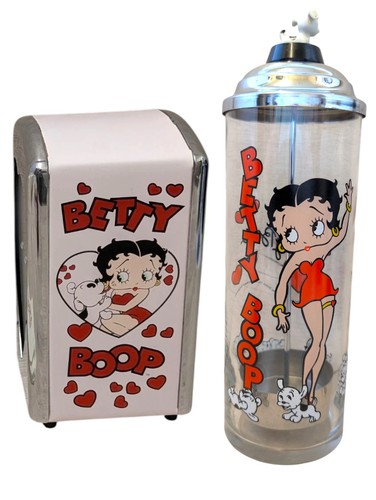 Vintage betty boop napkin - vintage,