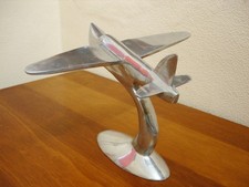 A Fine  Art Deco Style Aluminium Large Sea Plane Model Sculpture
