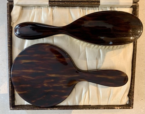 Vintage boxed tortoiseshell - vintage,