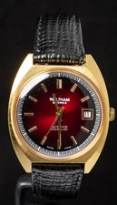 Waltham Red Dial Gold-Plated