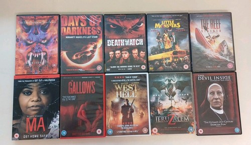 Horror dvd bundle job - dvd, lot