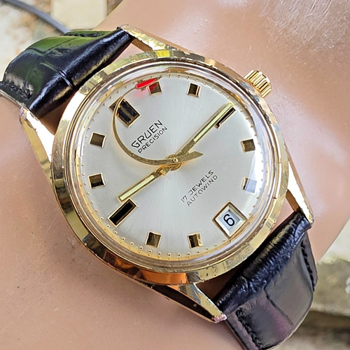 Vintage gruen men automatic - vintage,
