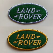 7 x 3.8 cm Motorsport Motor Racing Car Patch Sew / Iron On Badge:- Land Rover
