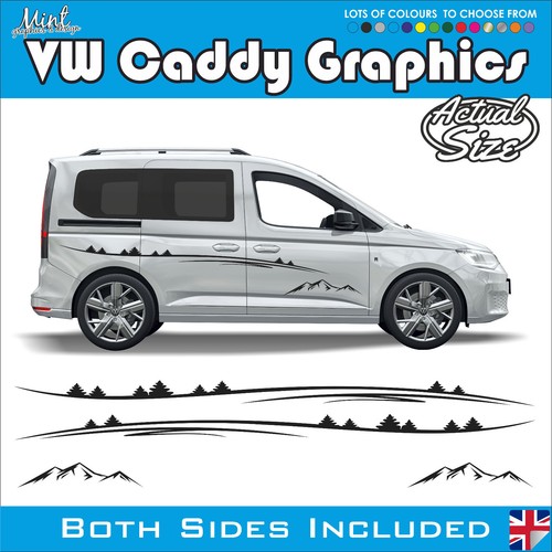 Caddy side stripes sport - side,