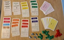 Vintage Monopoly Spares - Property Cards, Pieces, Houses, Hotels, Chance Etc [S3