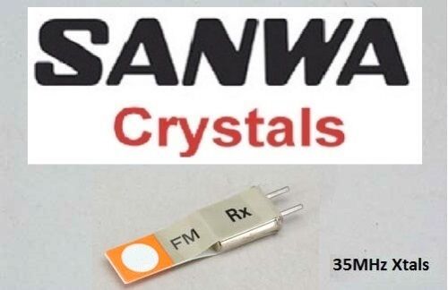 Sanwa 35mhz crystals - sanwa,