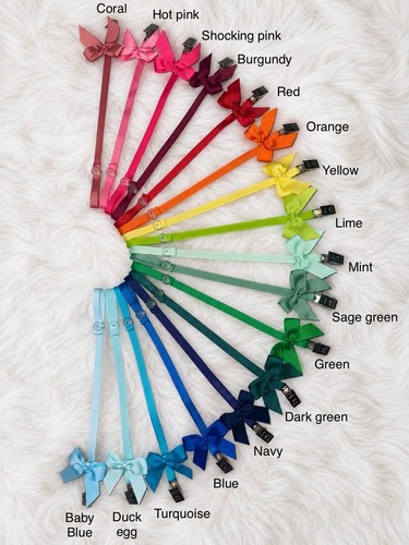 Plain ribbon dummy clips - ribbon,