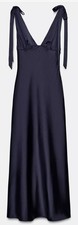 Zara Satin Midi Dress with