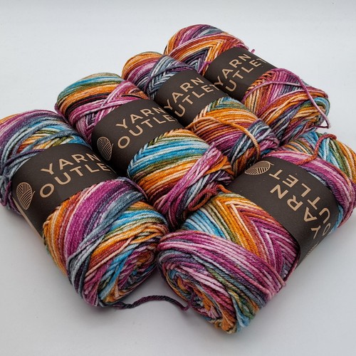 Yarn outlet variegated aran - ,