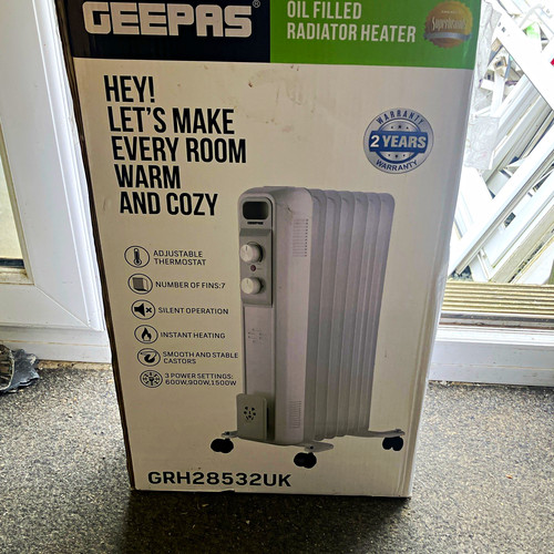 Geepas fin oil filled - geepas,