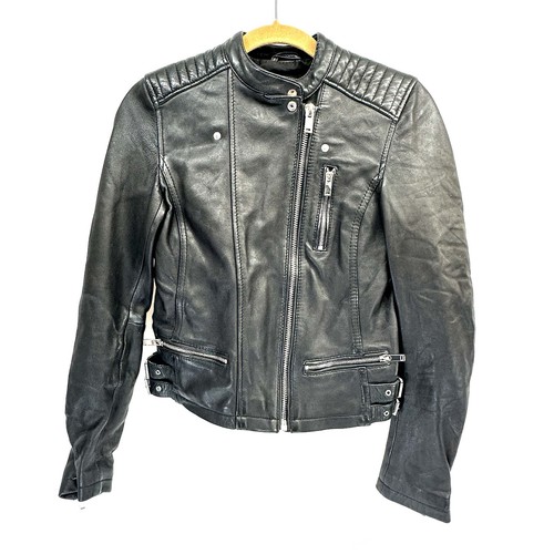Zara basic leather motorcycle - basic,