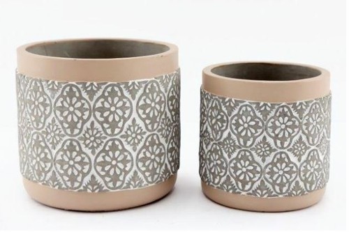 Vintage style set grey - set, of