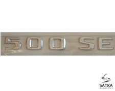 500SE lettering for Mercedes