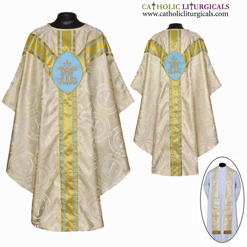 Metallic gold ave maria - gold,