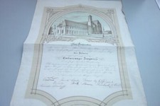 Erfurt Thuringia certificate