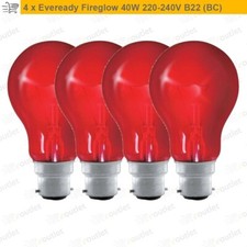 Red Bulb Fireglow  Flame