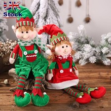 Boys and Girls Christma Tree Ornament Elf Toy Dolls Christmas Elf Doll Plush