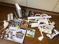 Nintendo Wii Console (White) Bundle with Games & Accessories – Tested & Working