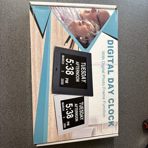 Senior friendly digital clock - digital,