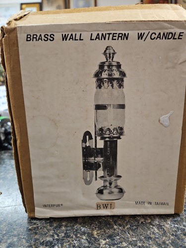 Vintage interpur brass - brass, wall