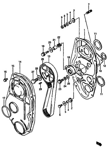 Suzuki genuine gromet - suzuki,