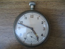 WW2 British Army pocket watch GSTP, Bravingtons