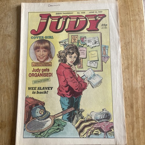 Vintage 1980 comic - vintage, judy’