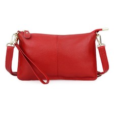 New Womens Genuine Leather