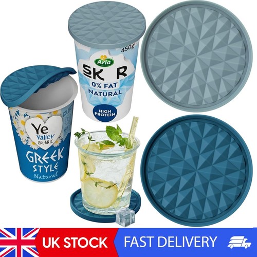 Yoghurt pot lids only - yoghurt,