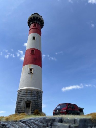 Ouistreham lighthouse terrain - lighthouse,
