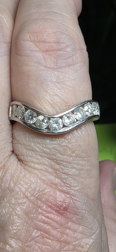 9ct white gold diamond - white,
