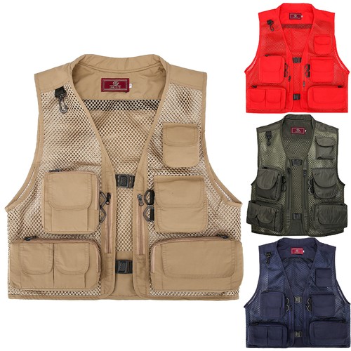 Mens outdoor fly - fishing, vest